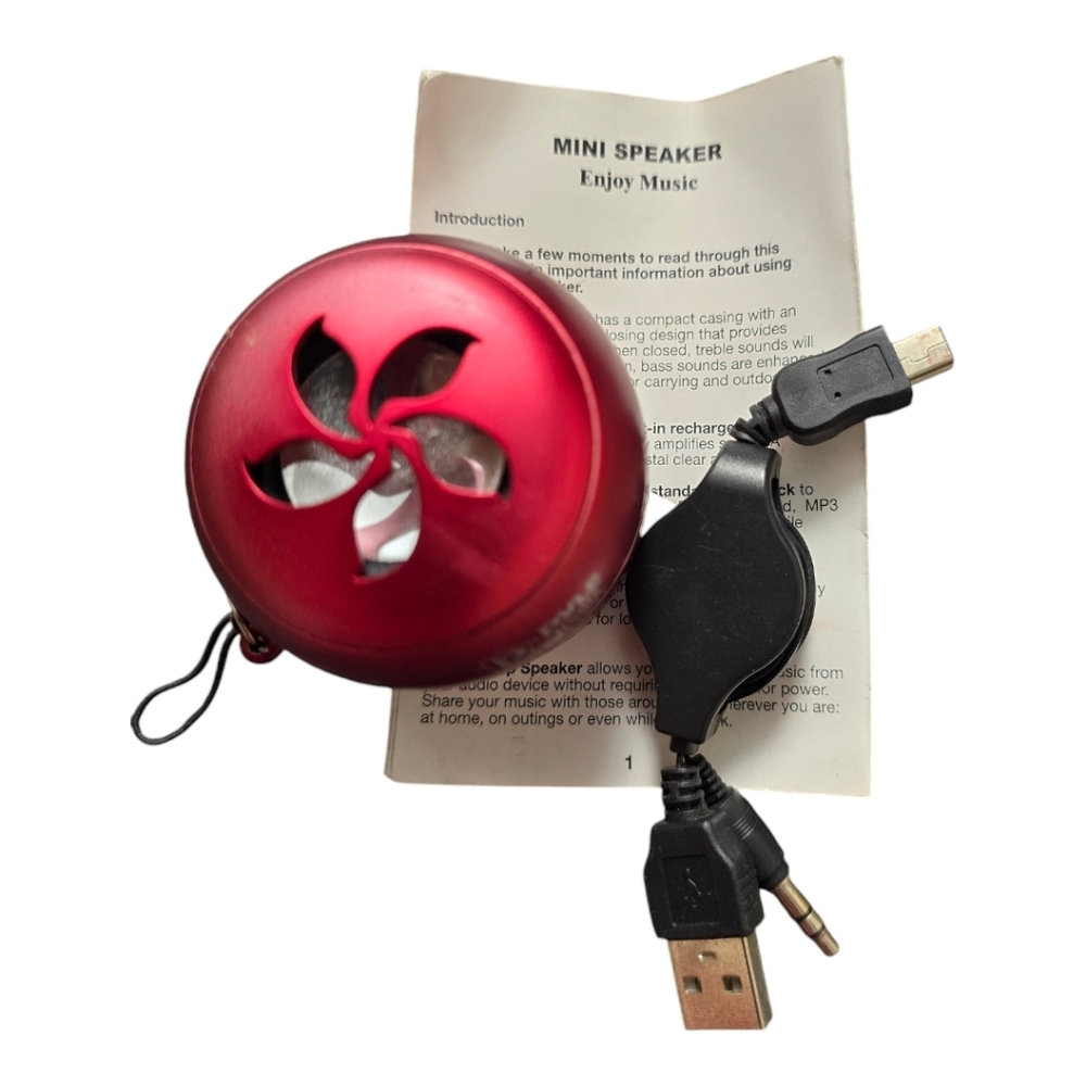 Pyle Home Mini Speaker PMSU1R